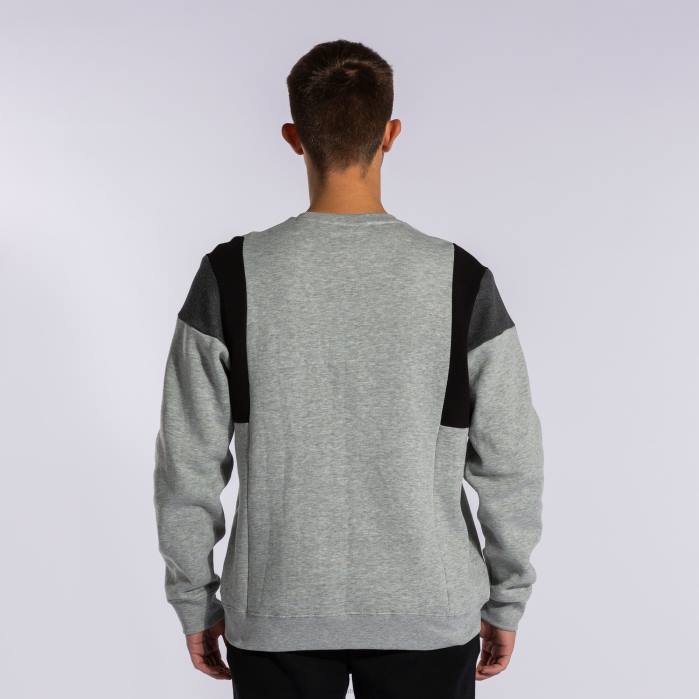 hr Joma sweatshirt confort iii melange siva 6FVN3174 muškarci