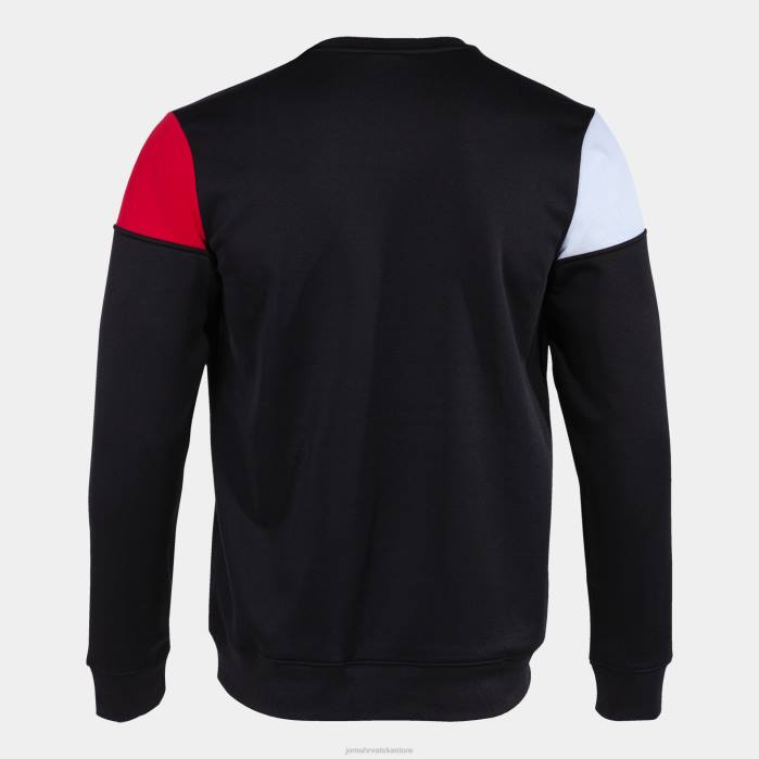 hr Joma sweatshirt ekipa v crno crveno bijelo 6FVN4456 muškarci