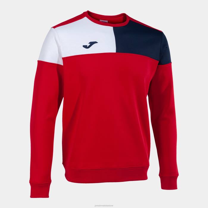 hr Joma sweatshirt ekipa v crvena tamnoplava bijela 6FVN1101 muškarci