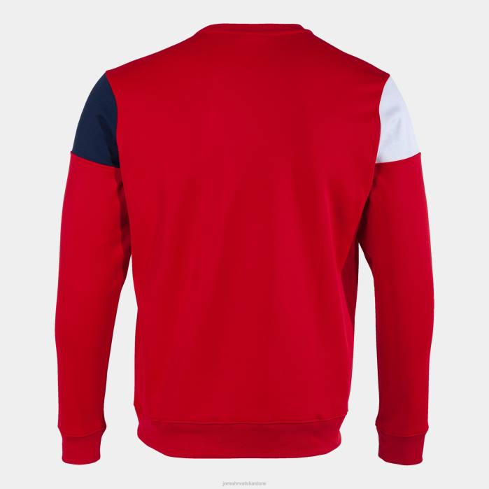 hr Joma sweatshirt ekipa v crvena tamnoplava bijela 6FVN1101 muškarci