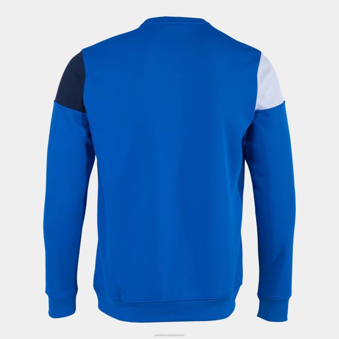 hr Joma sweatshirt ekipa v kraljevsko plava tamnoplava bijela 6FVN7 muškarci