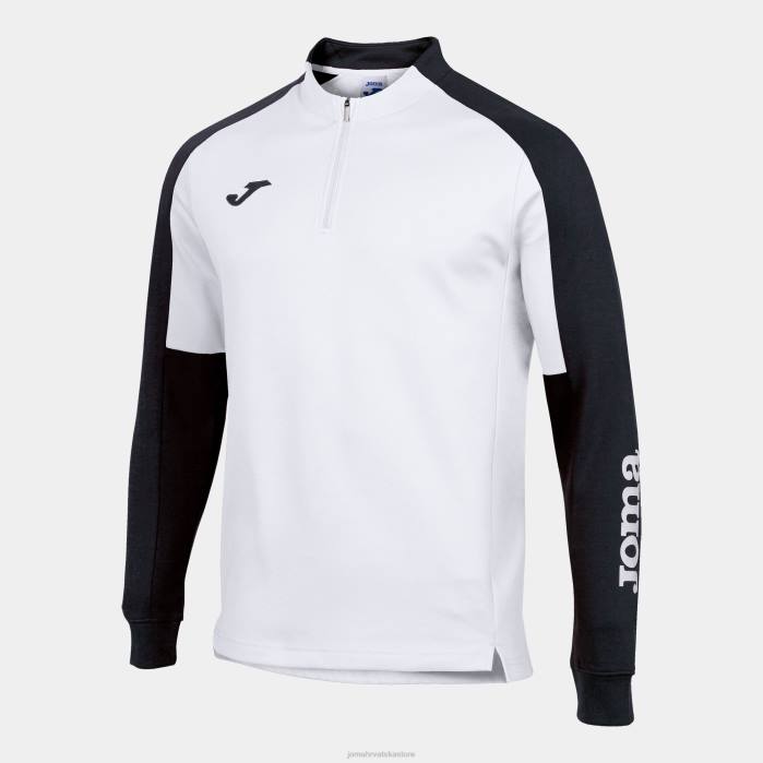 hr Joma sweatshirt eko prvenstvo bijelo crno 6FVN4109 muškarci
