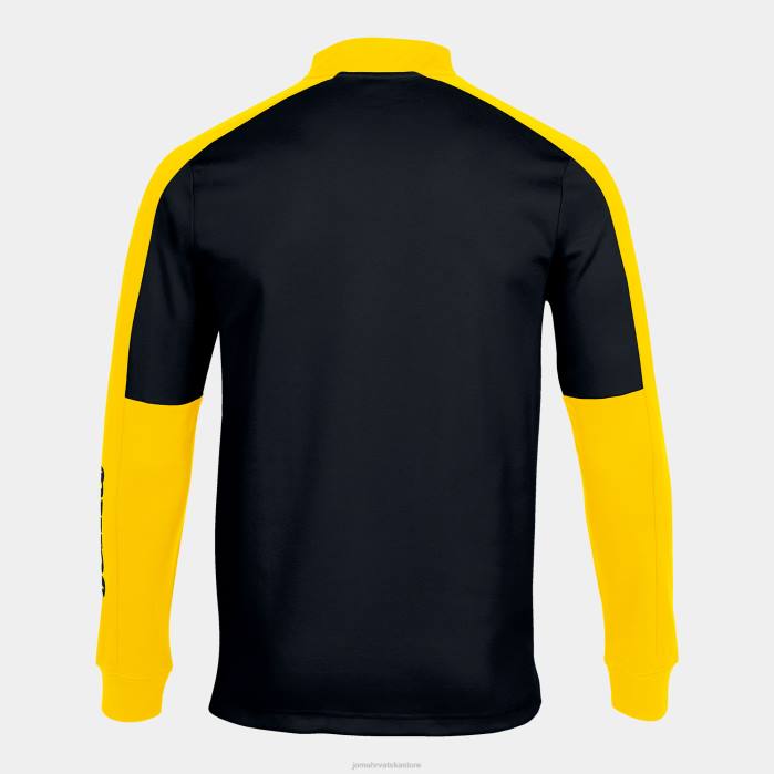 hr Joma sweatshirt eko prvenstvo crno žuta 6FVN3181 muškarci