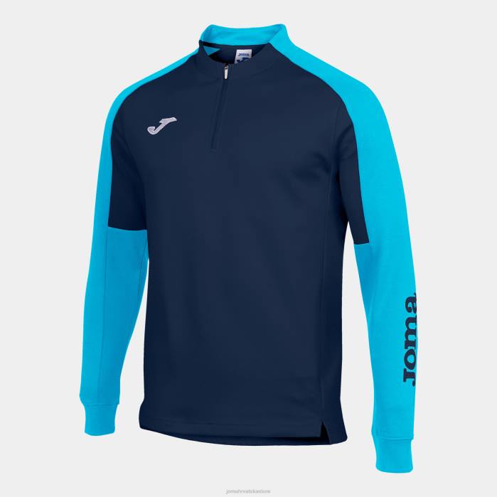 hr Joma sweatshirt eko prvenstvo tamnoplava fluorescentna tirkizna 6FVN3149 muškarci