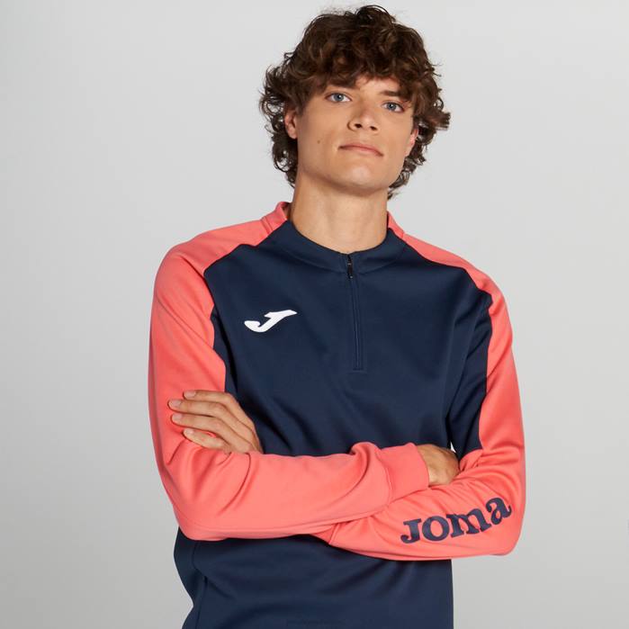 hr Joma sweatshirt eko prvenstvo tamnoplava fluorescentno narančasta 6FVN2863 muškarci