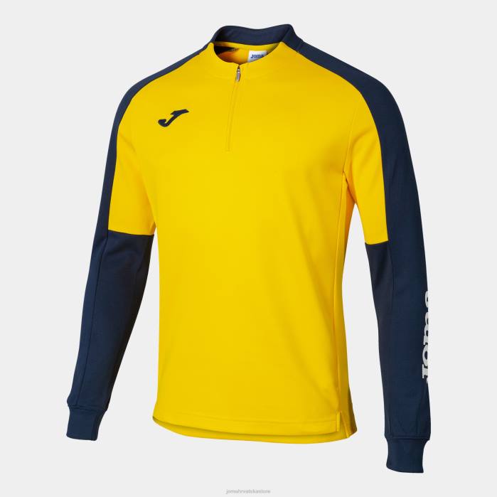 hr Joma sweatshirt eko prvenstvo žuta tamnoplava 6FVN4523 muškarci