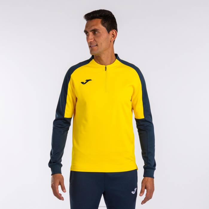 hr Joma sweatshirt eko prvenstvo žuta tamnoplava 6FVN4523 muškarci