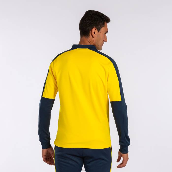 hr Joma sweatshirt eko prvenstvo žuta tamnoplava 6FVN4523 muškarci