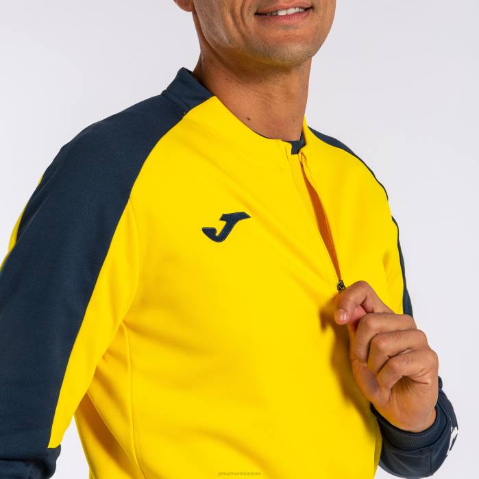 hr Joma sweatshirt eko prvenstvo žuta tamnoplava 6FVN4523 muškarci