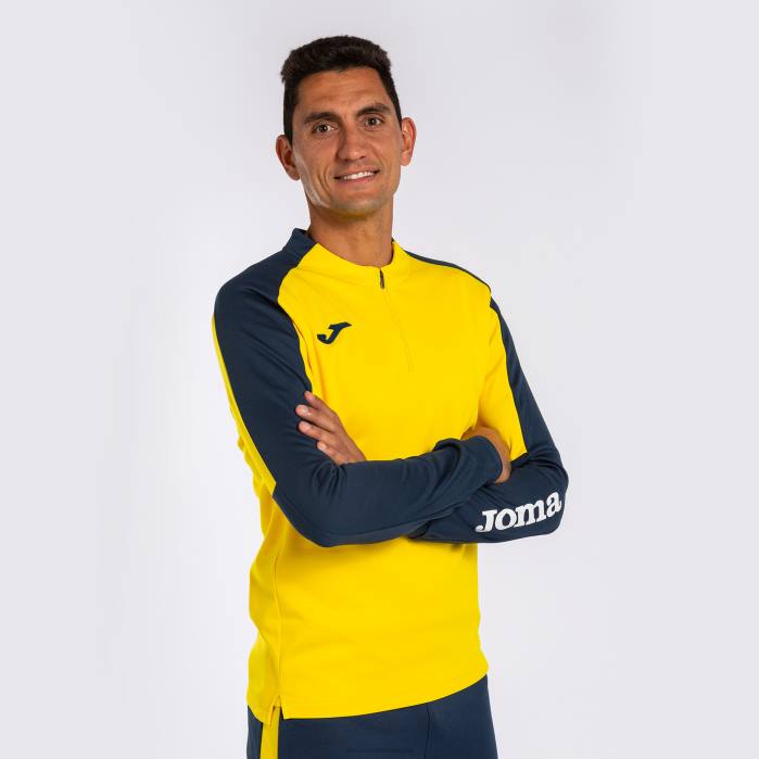 hr Joma sweatshirt eko prvenstvo žuta tamnoplava 6FVN4523 muškarci