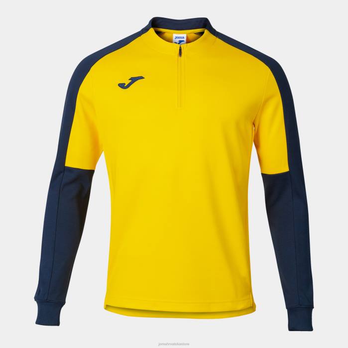 hr Joma sweatshirt eko prvenstvo žuta tamnoplava 6FVN4523 muškarci