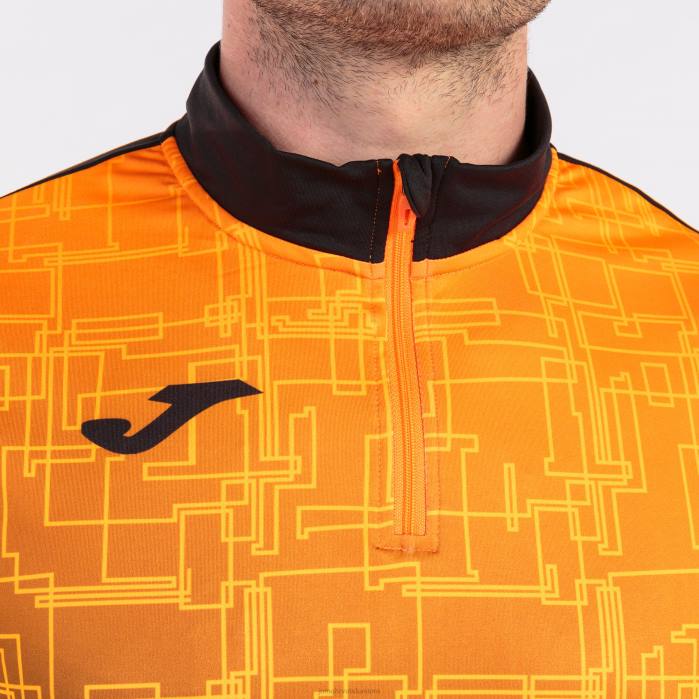 hr Joma sweatshirt elite viii crna narančasta 6FVN1204 muškarci