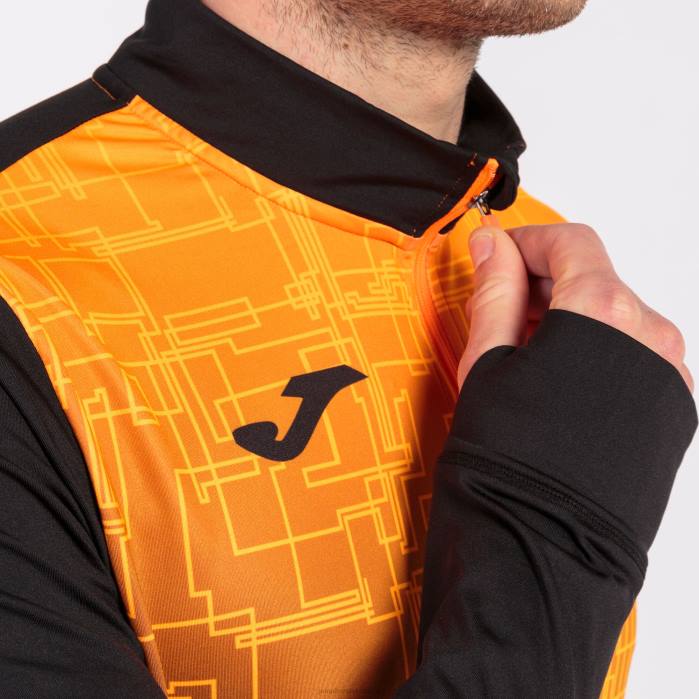 hr Joma sweatshirt elite viii crna narančasta 6FVN1204 muškarci