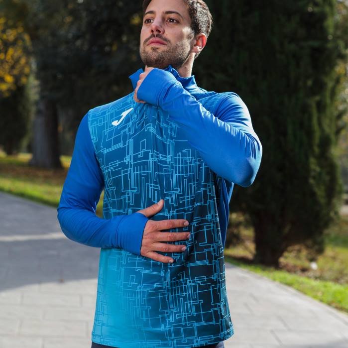 hr Joma sweatshirt elite viii kraljevski plava 6FVN1037 muškarci