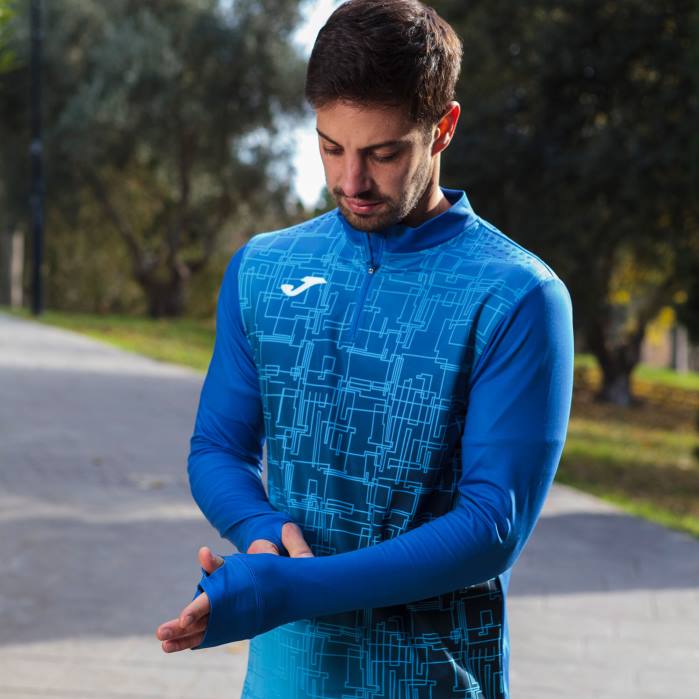 hr Joma sweatshirt elite viii kraljevski plava 6FVN1037 muškarci