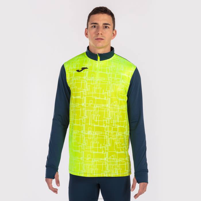 hr Joma sweatshirt elite viii tamnoplava fluorescentno žuta 6FVN2837 muškarci