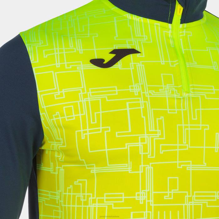 hr Joma sweatshirt elite viii tamnoplava fluorescentno žuta 6FVN2837 muškarci