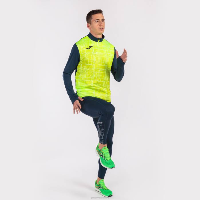 hr Joma sweatshirt elite viii tamnoplava fluorescentno žuta 6FVN2837 muškarci