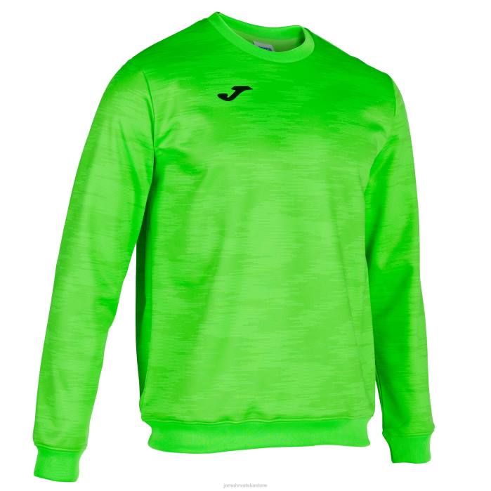 hr Joma sweatshirt grafity fluorescentno zelena 6FVN4621 muškarci