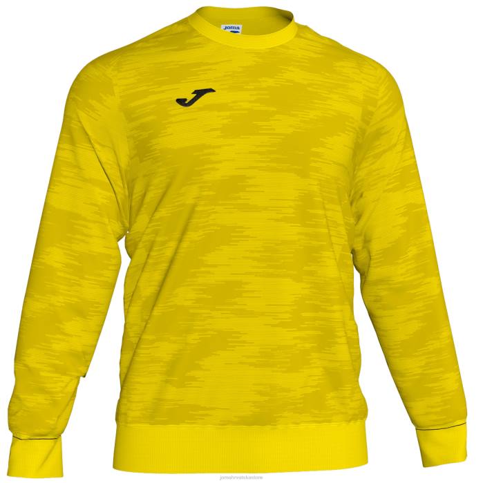 hr Joma sweatshirt grafity žuta boja 6FVN976 muškarci