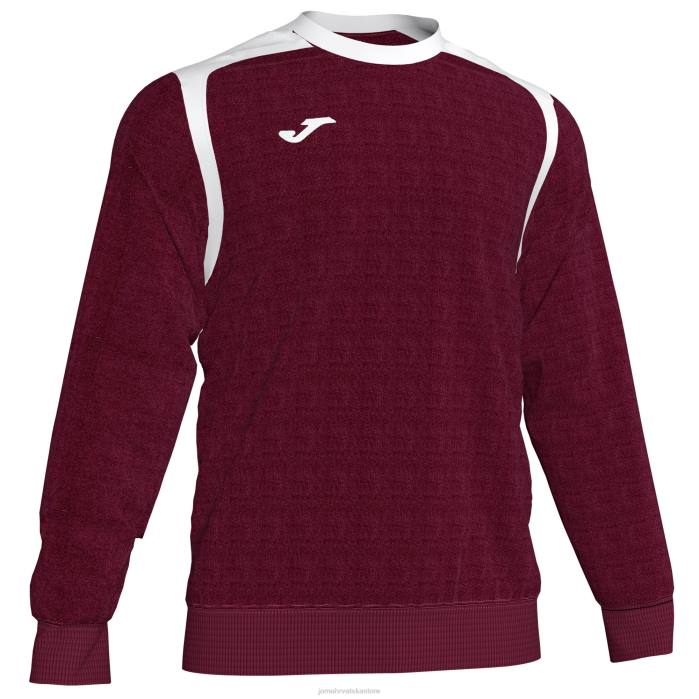 bordo bijela