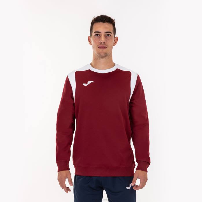 hr Joma sweatshirt prvenstvo v bordo bijela 6FVN3214 muškarci