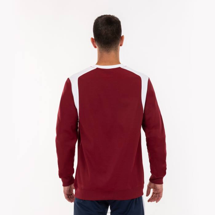 hr Joma sweatshirt prvenstvo v bordo bijela 6FVN3214 muškarci