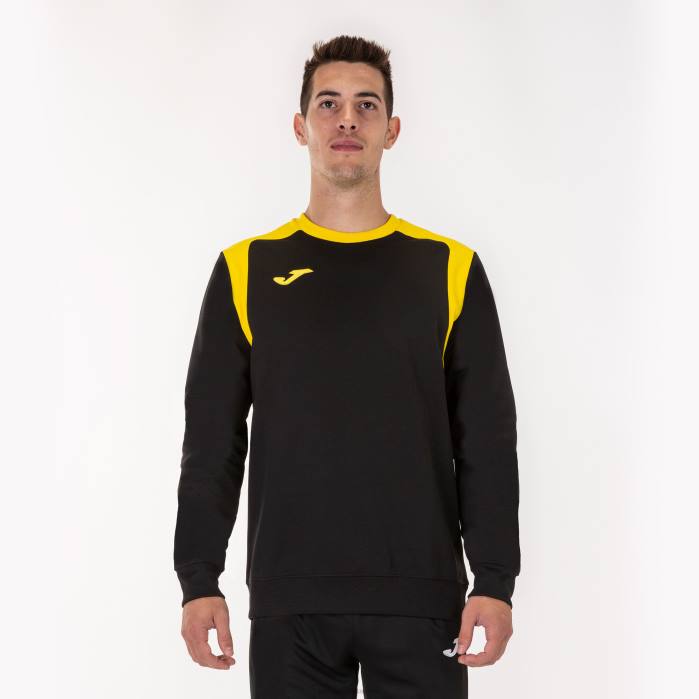 hr Joma sweatshirt prvenstvo v crno žuta 6FVN1402 muškarci