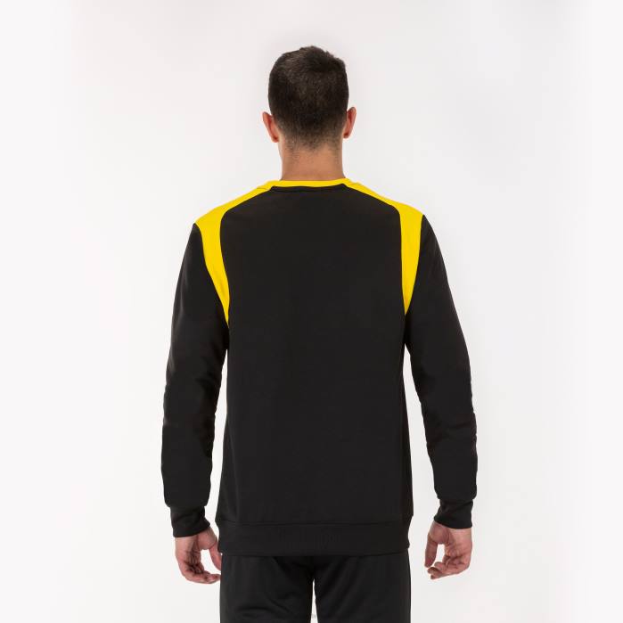 hr Joma sweatshirt prvenstvo v crno žuta 6FVN1402 muškarci