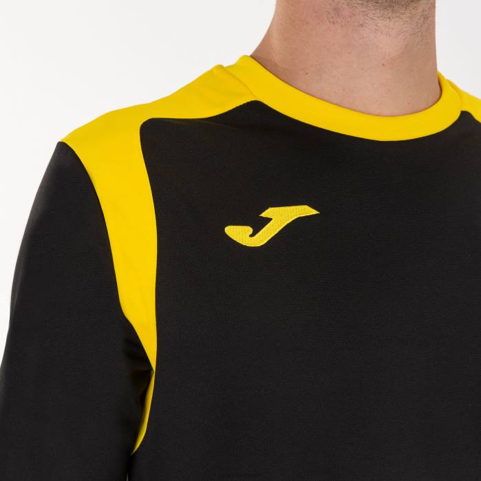 hr Joma sweatshirt prvenstvo v crno žuta 6FVN1402 muškarci