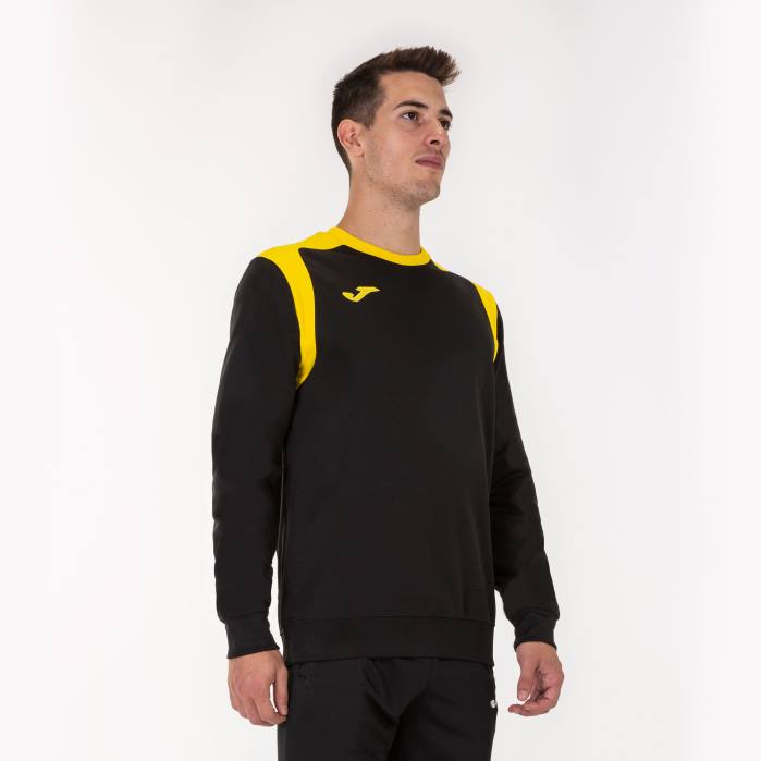 hr Joma sweatshirt prvenstvo v crno žuta 6FVN1402 muškarci