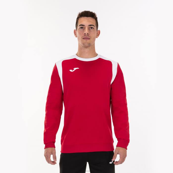 hr Joma sweatshirt prvenstvo v crveno bijelo 6FVN4614 muškarci