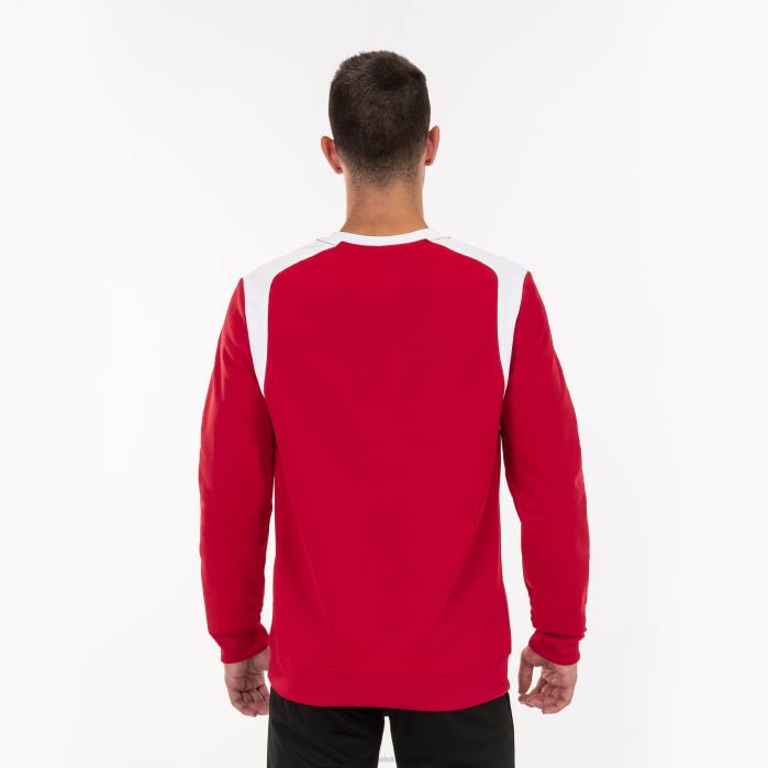 hr Joma sweatshirt prvenstvo v crveno bijelo 6FVN4614 muškarci