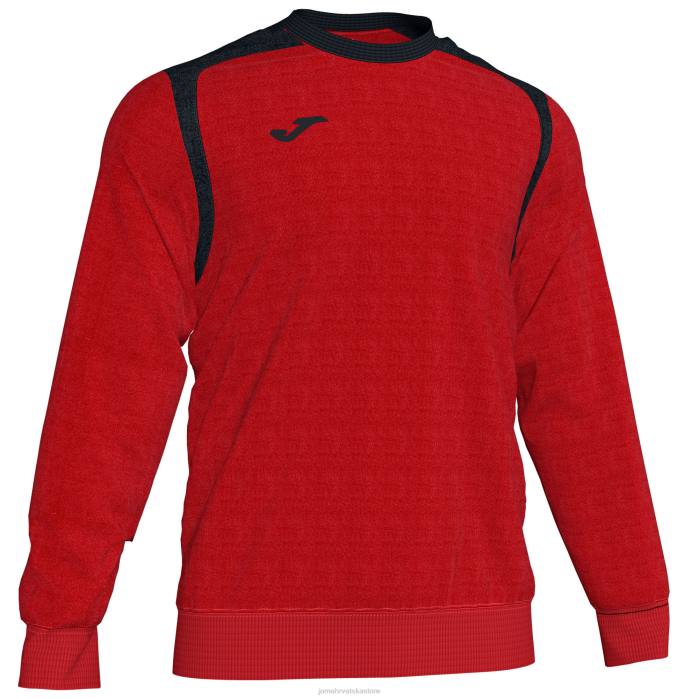 hr Joma sweatshirt prvenstvo v crveno-crno 6FVN2954 muškarci