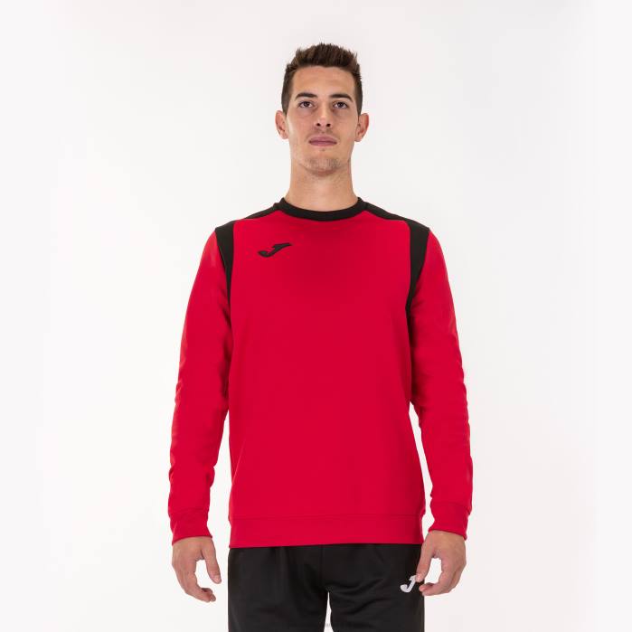 hr Joma sweatshirt prvenstvo v crveno-crno 6FVN2954 muškarci
