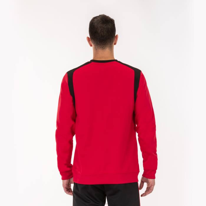 hr Joma sweatshirt prvenstvo v crveno-crno 6FVN2954 muškarci