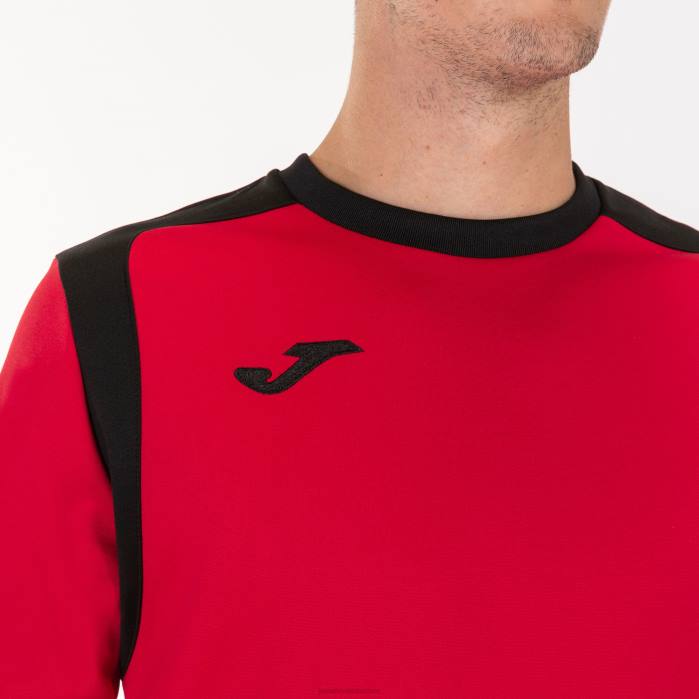 hr Joma sweatshirt prvenstvo v crveno-crno 6FVN2954 muškarci