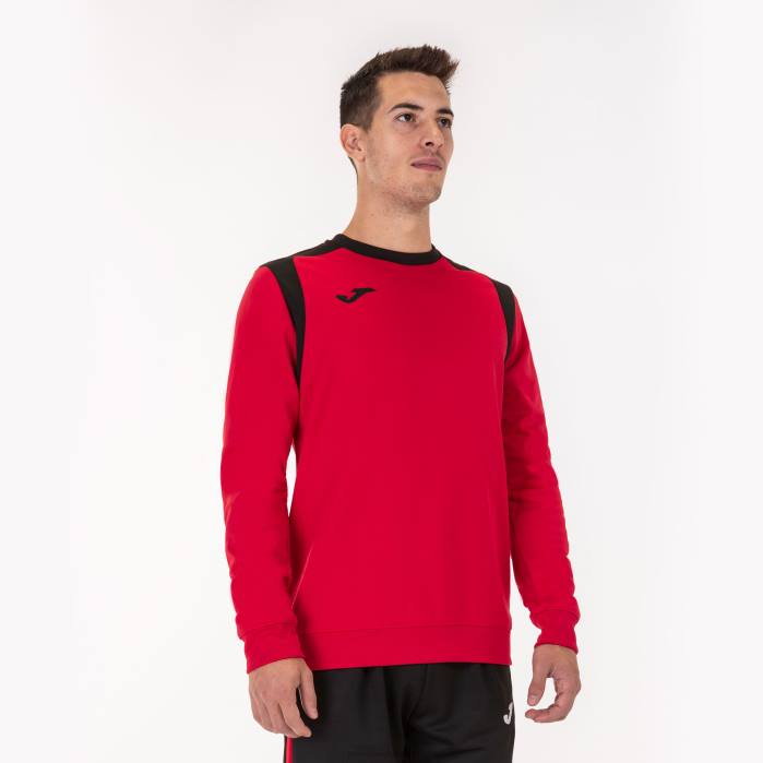 hr Joma sweatshirt prvenstvo v crveno-crno 6FVN2954 muškarci