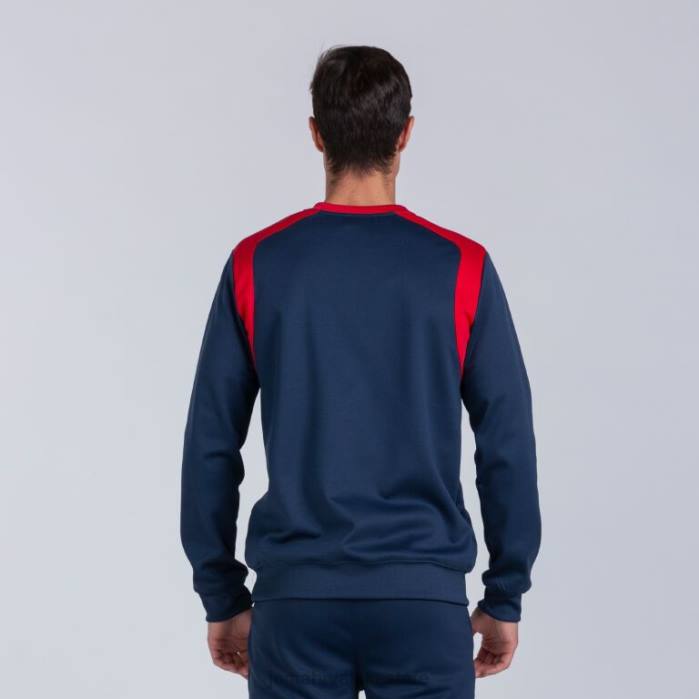hr Joma sweatshirt prvenstvo v tamnoplava crvena 6FVN1466 muškarci