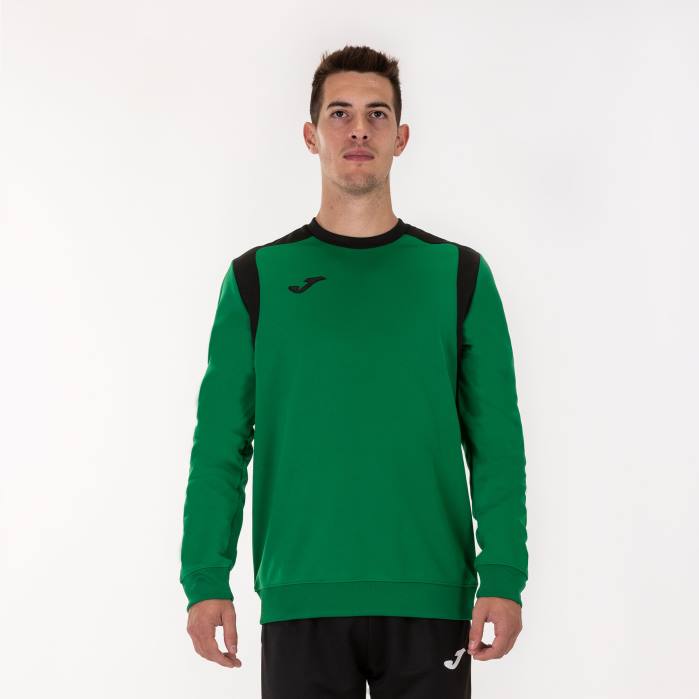 hr Joma sweatshirt prvenstvo v zeleno crno 6FVN3242 muškarci