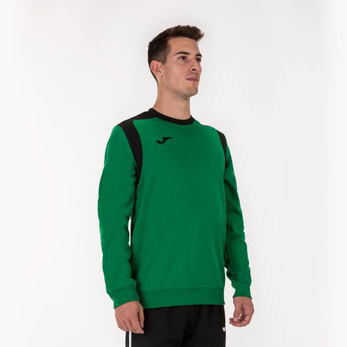 hr Joma sweatshirt prvenstvo v zeleno crno 6FVN3242 muškarci