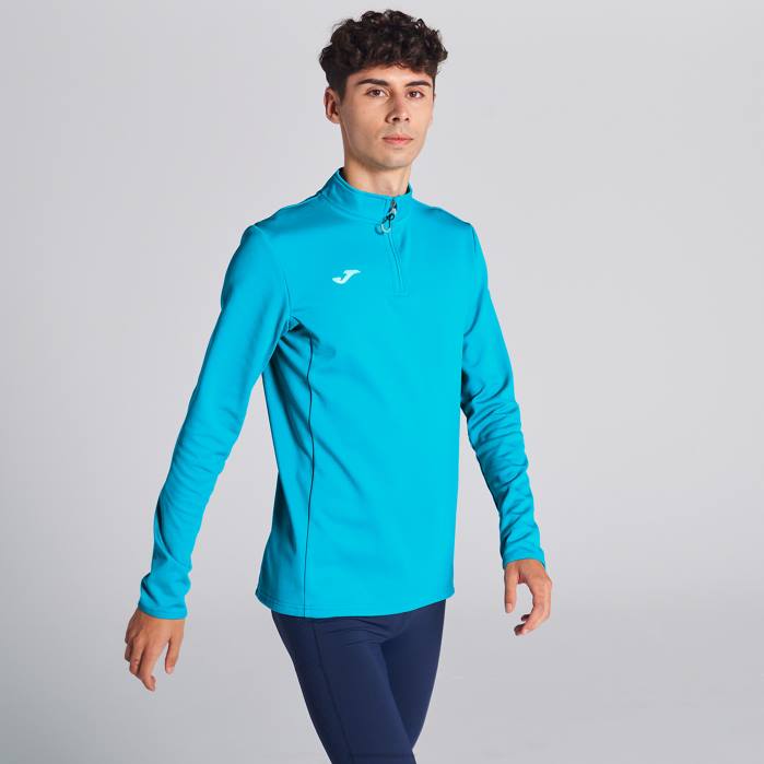hr Joma sweatshirt trčanje noć fluorescentno tirkizno 6FVN1227 muškarci