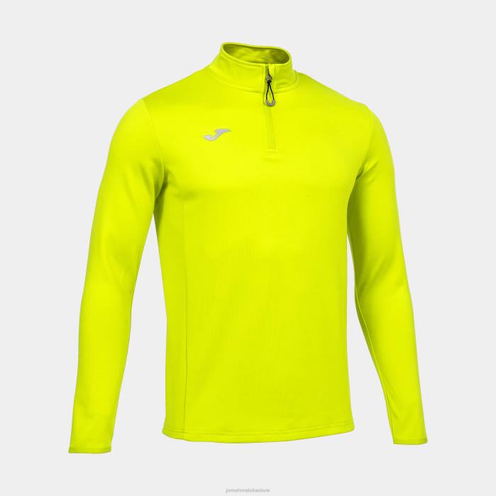 hr Joma sweatshirt trčanje noć fluorescentno žuta 6FVN4552 muškarci