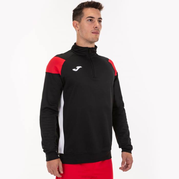 hr Joma trenirka ekipa iii crno crveno bijelo 6FVN4491 muškarci