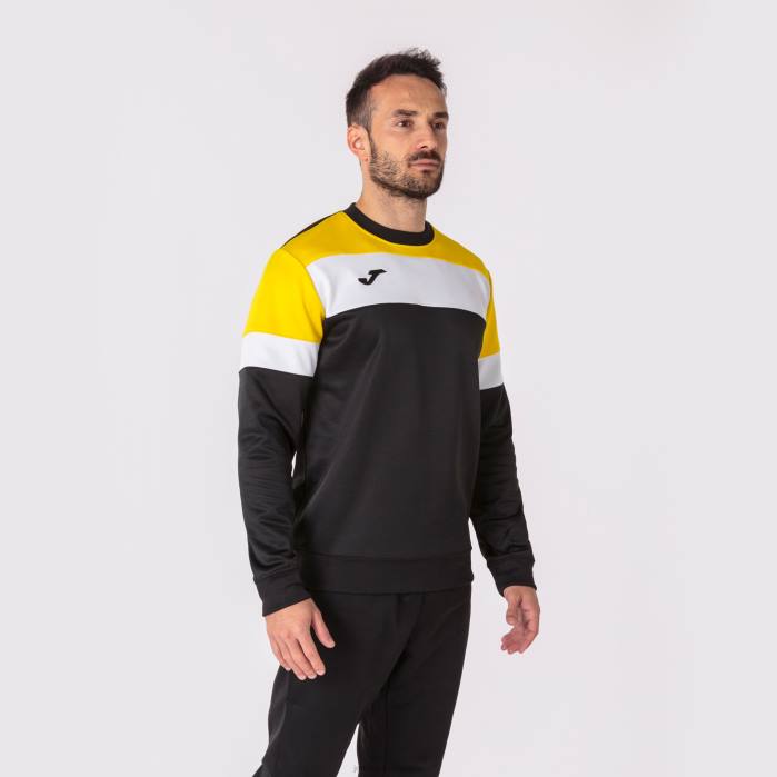 hr Joma trenirka ekipa iv crno žuto bijelo 6FVN335 muškarci