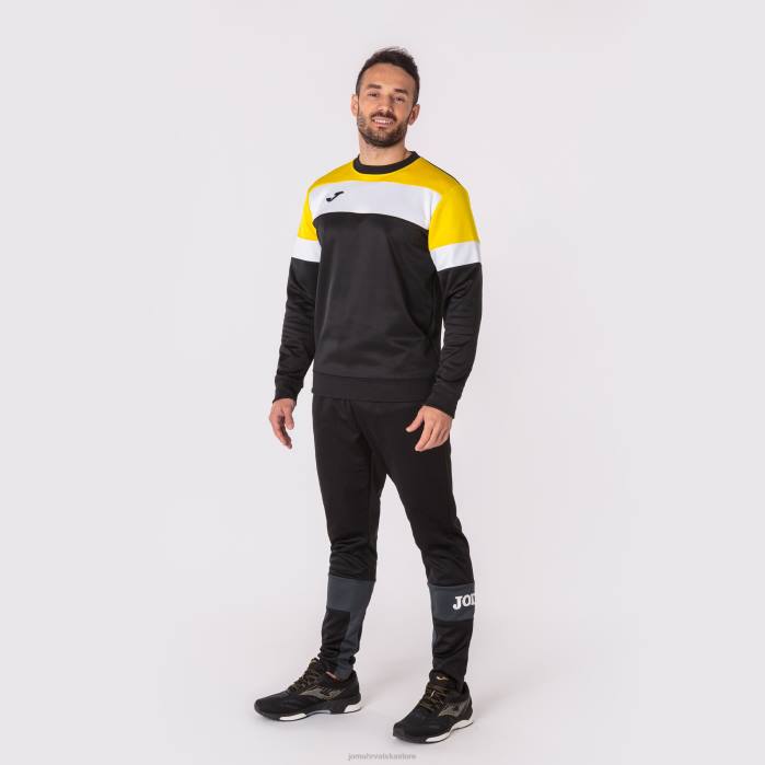 hr Joma trenirka ekipa iv crno žuto bijelo 6FVN335 muškarci