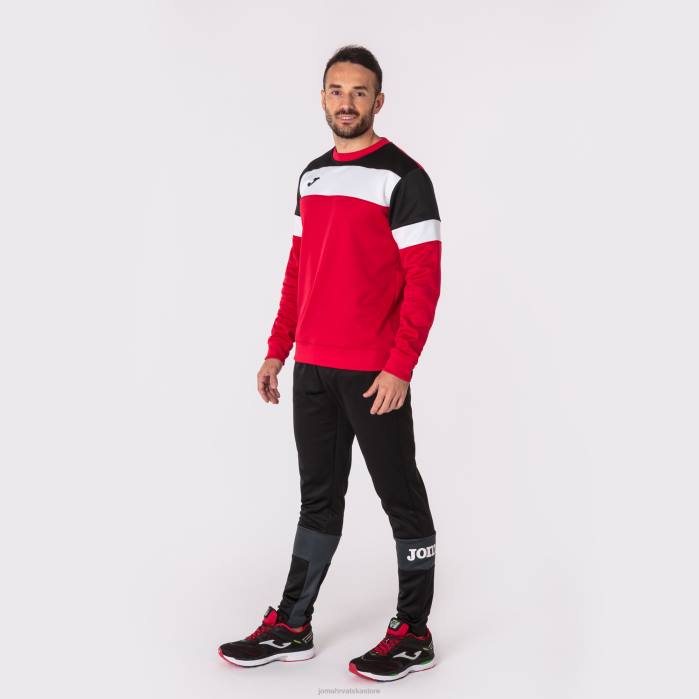 hr Joma trenirka ekipa iv crveno crno bijelo 6FVN4158 muškarci