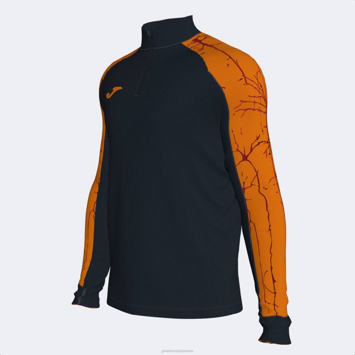 hr Joma trenirka elita ix crna narančasta 6FVN4643 muškarci