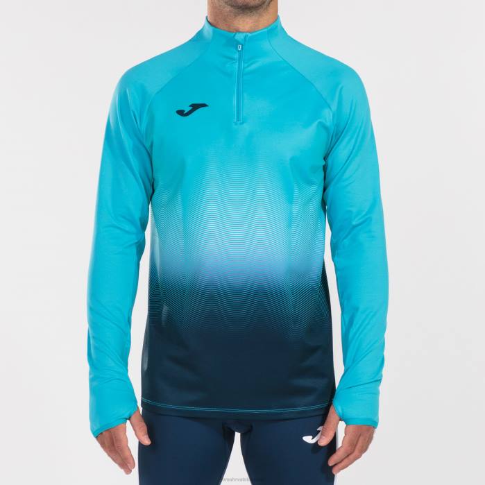 hr Joma trenirka elita vii fluorescentno tirkizno tamnoplava 6FVN1449 muškarci