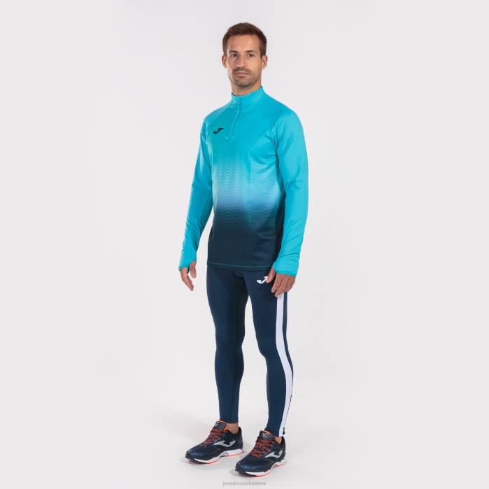 hr Joma trenirka elita vii fluorescentno tirkizno tamnoplava 6FVN1449 muškarci